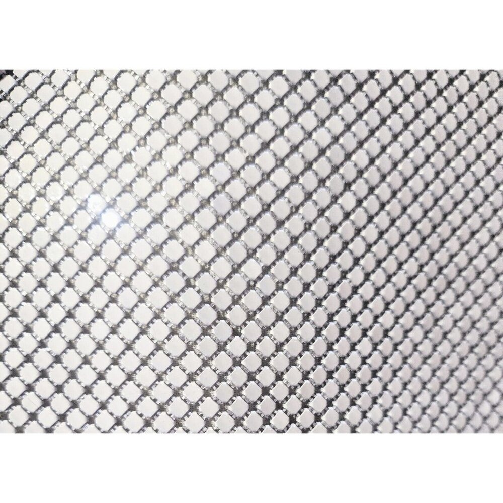 Vintage Bags By Marlo White Metal Mesh Bag Purse With Strap - Picture 4 of 9